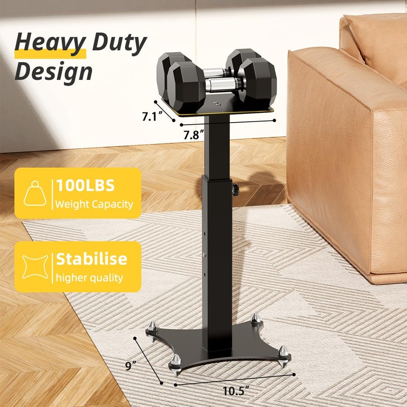 GZGDLJQ Adjustable Bookshelf Speaker Stands Pair, 20-27.5 Inch All-Metal Heavy