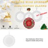 Sublimation Wind Chime Aluminum DIY Blank Wind Turntable for Outdoor