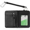 Shoebill Bi-fold Wallet with Pass Case, Commuter Pass Case, Men's,