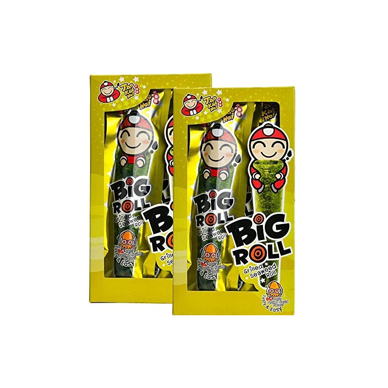 Big Roll Grilled Seaweed Roll (Spicy Grilled Squid, 2 BOX)