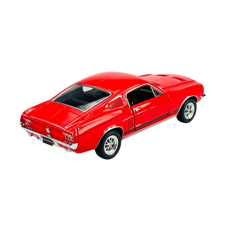 Welly Ford Mustang GT 1967 Coupe Red 1/24 Metal Model