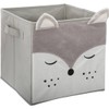 Avilia FOX FOX COLLAPSIBLE VELVET STORAGE BOX ORGANIZED IN STYLE