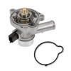 MITZONE Upgrade Aluminium Coolant Thermostat Housing Assembly Compatible with Chevy