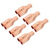 PATIKIL 3/8" x 3/8" x 3/8" ID Tee Tee Y