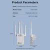 2025 Upgraded 5G WiFi Extender – Dual-Band 5GHz/2.4GHz, Covers Up