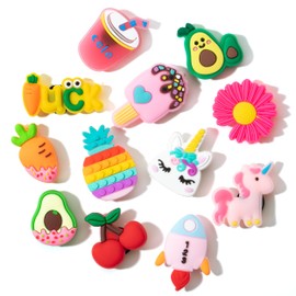 Mr. Pen- Charms, 30 Packs, Cute Charms, Unisex, Decoration Charms for Bracelet, Jackets, Purses etc., No Gemstone