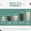 Husky Cup Coffee Cup Tumbler with Lid 340ml (12oz) Natural
