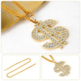 Gold Chains for Men Gold Necklace Men Gold Chain Doller Silver Necklace Fake Gold Chain Mens Chain Necklace Men'S Necklaces Chunky Gold Necklace Gold Necklaces for Men Mens Gold Necklace Chain