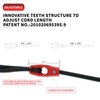 Lekarf Adjustable Bungee Cords, 4PC Pack Include 2x24 inch, 2x48