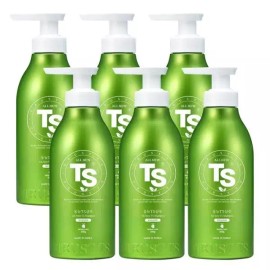 TS [TS샴푸] [6개] 올뉴 TS 샴푸 500g TS Shampoo 6pcs All New TS Shampoo 500g