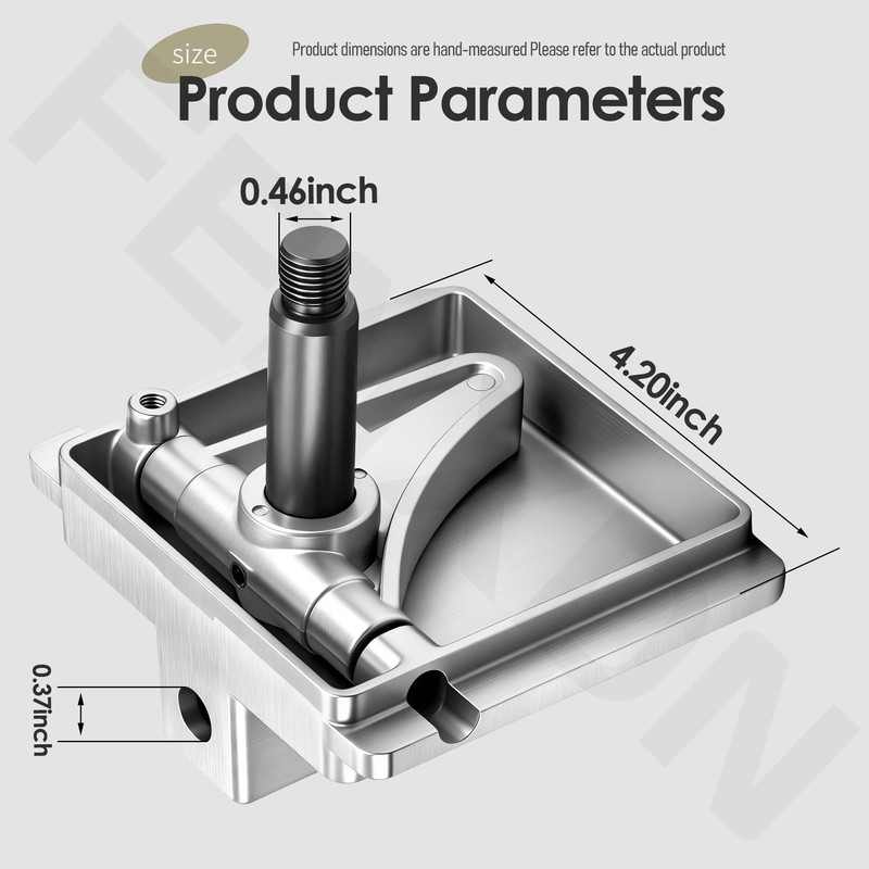 Alloy Upper Wheel Hinge & Bracket Assembly Compatible with Jet