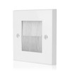 TNP Brush Faceplate Faceplate Wall Plate - Single Gang Cable