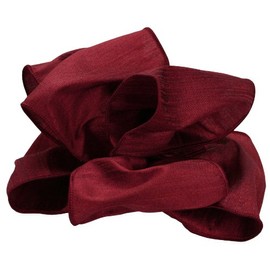 Offray Wired Edge Taj Craft Ribbon, 4-Inch Wide by 10-Yard Spool, Burgundy