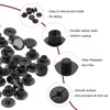 sourcing map 50set M5 x 4mm Chicago Screw Metal Phillips