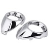 Pair of Front Bumper Fog Light Fog Lamp Bezel Cover