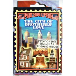 Philadelphia The City of Brotherly Love Souvenir Playing Cards