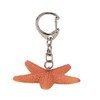 Mojo 387605 Animal Figure, Keychain Starfish, red
