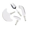 Homecraft Kings Specialised Cutlery Utensils, Splayed Fork (Eligible for VAT
