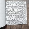 Adult Bookish Phrases Coloring Book With Extra Cozy Items Book