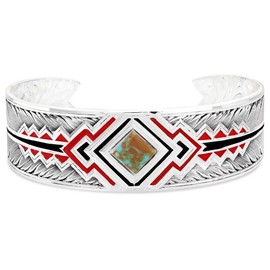 Montana Silversmiths Southwest Aura American Made Cuff Bracelet