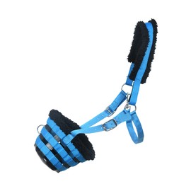 SIE Horse Grazing Muzzle Feed Bags (Full, Turquoise)
