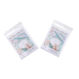 OHPHCALL Pcs Embroidery Transfer Papers Stabilizers Sheets Each Xcm Water Soluble Film for DIY Projects T-Shirt Decor