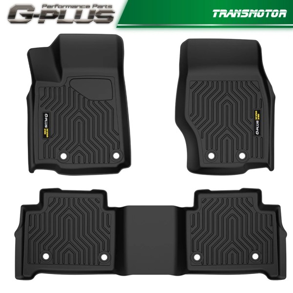 transmotor2013 Front & Rear TPE Floor Mats Liner Fit For