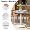 Garucesta 24 x 24 Inch Cocktail Table Topper Covers Small