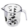 Chef Craft Select - Taza medidora de plástico, capacidad de