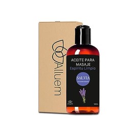 Aceite Masajes Esencial Salvia Espíritu