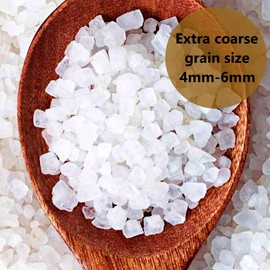 All Goods Mineral Sea Salt, Extra Coarse 16 oz - Hand-Harvested, 90+ Minerals, 30% Less Sodium, Natural, Kosher.