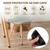 PATIKIL 75mm/2.95" Rubber End Caps, 6 Pcs Screw Caps Covers