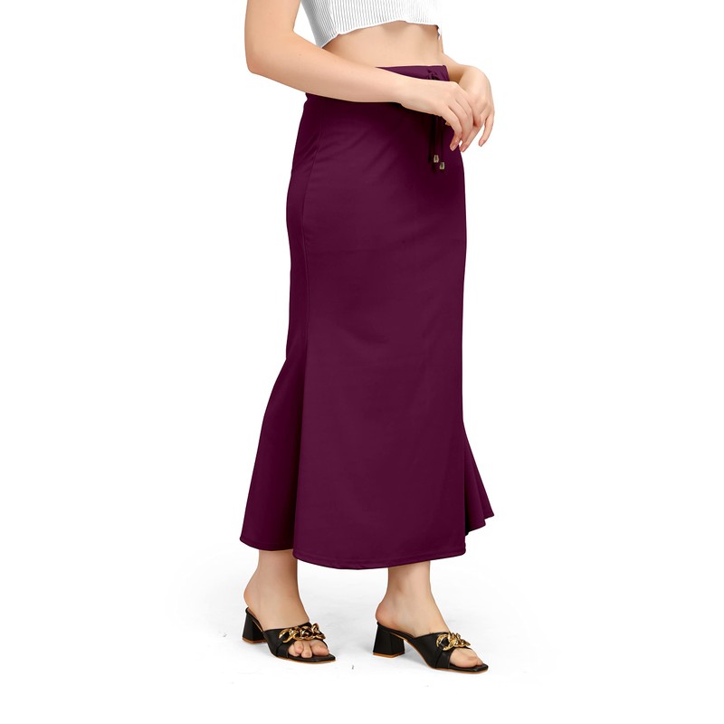 Kipzy - Falda larga de licra para mujer, para playa,