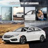 KAFKOF Window Molding Trim Seal for Honda Civic 2016-2021 Accessories,