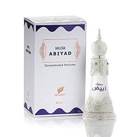 Afnan MUSK ABIYAD Concentrated Perfume Oil, Attar Oil CPO 20 ML