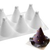 mostsom Cone Geometric Resin Silicone Mold Silicone Easy Chocolate Mold
