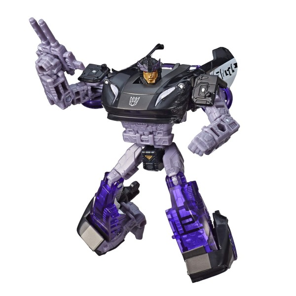 Transformers Toys Generations War for Cybertron Deluxe WFC-S41 Barricade Figure - Siege Chapter - Adults and Kids Ages 8 and Up, 5.5-inch