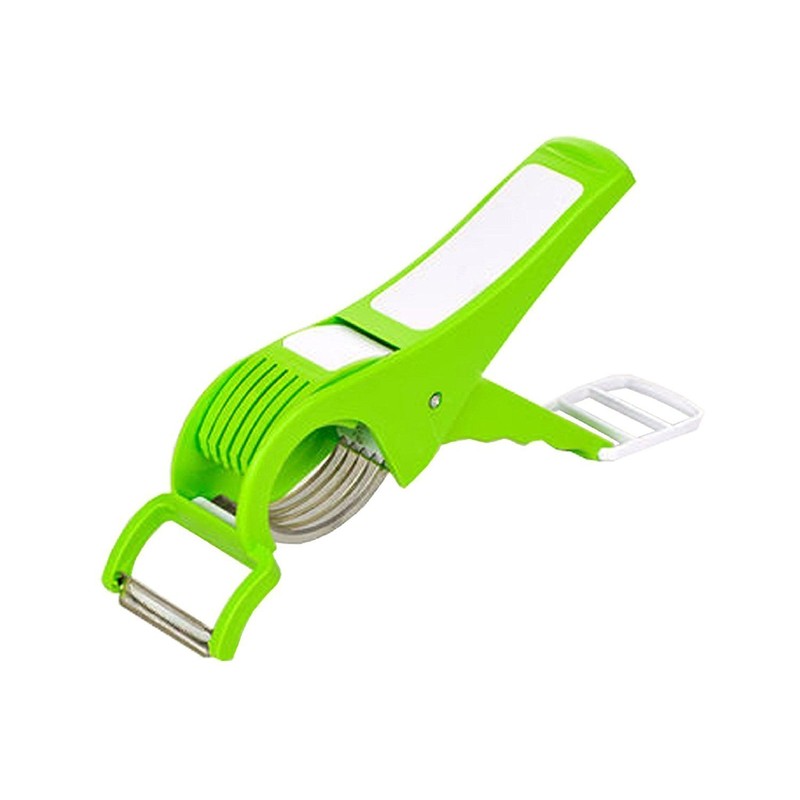 Vegetable Cutter Slicer Chopper 2 in 1 Stainless Steel 5