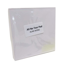 Alan Wong No Tear Pad (Small, 3.5 x 3.5, All no Tear)