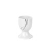 Van Well Set of 4 Egg Cups 4.8 cm White