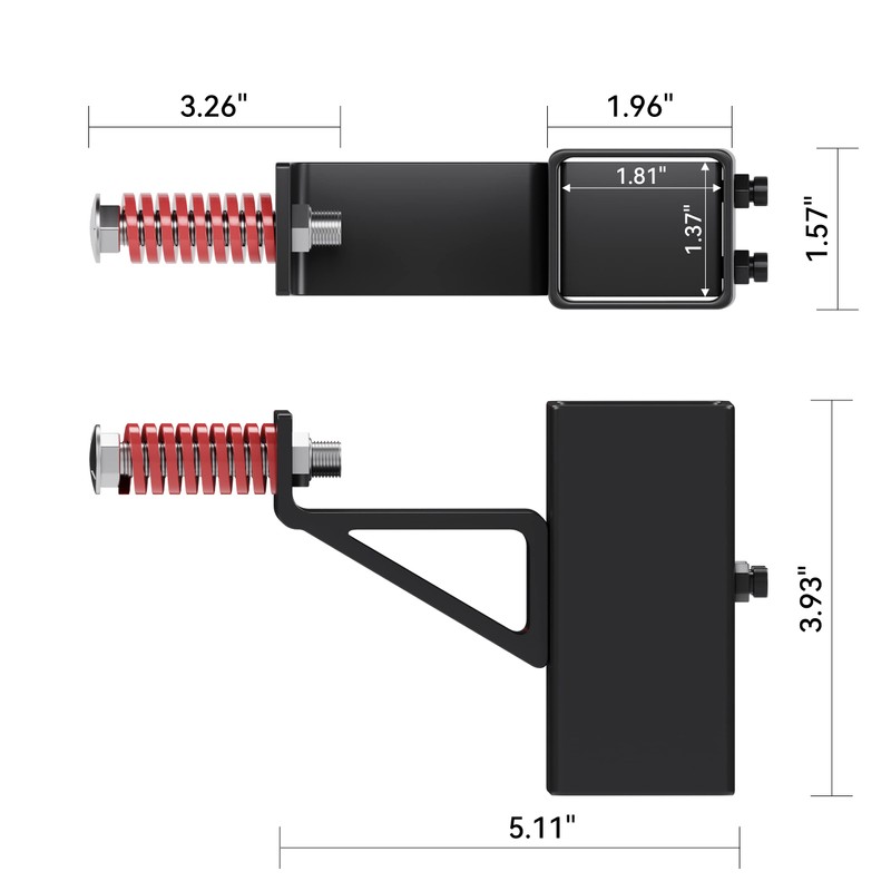 T-Post Targets Hanger for Shooting AR500, Durable T-Post Steel Target