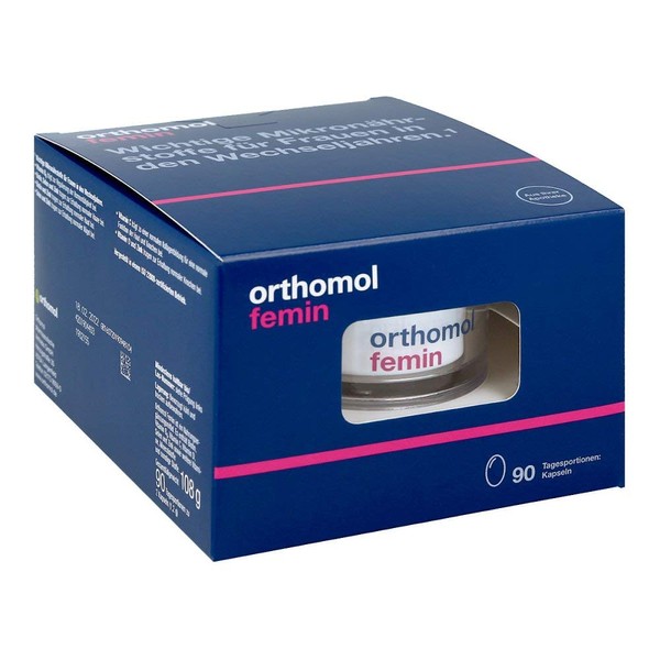 Orthomol Femin Capsules Pack of 180 items)