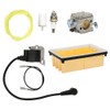 Carburetor Ignition Coil Air Fuel Filter Kit Replacement Fit for