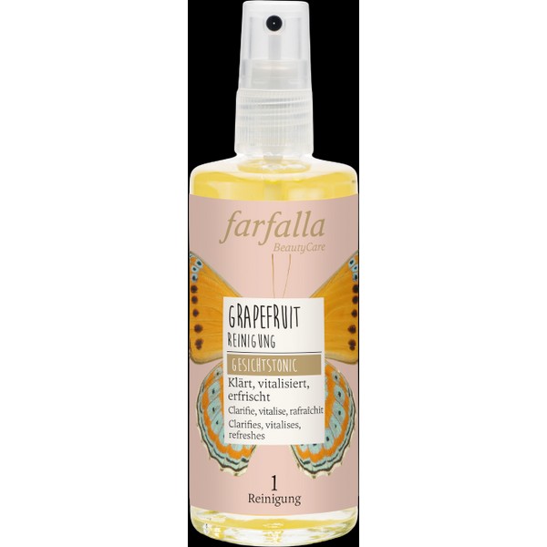 farfalla Grapefruit Facial Tonic, 100 ml