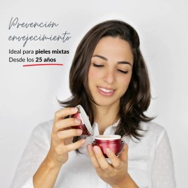 KOSEI Crema Antiedad VINUM 50ml con Resveratrol y Vitamina E, Hidratante Facial Antiarrugas que Reafirma, Nutre y Protege la Piel                     