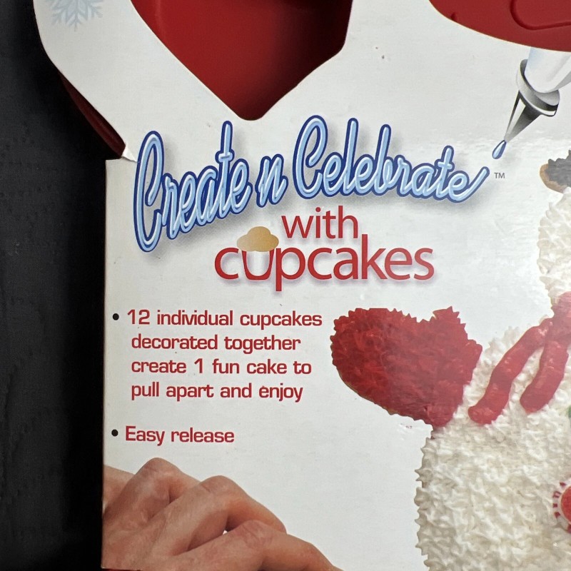 Lifetime Create N Celebrate Christmas Snowman Pull A Part Cupcake