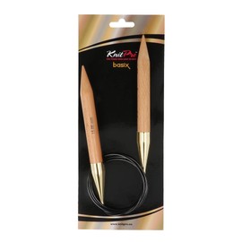 KnitPro K35359 Rundstricknadel, Beige, 120 cm x 15 mm