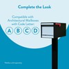 Architectural Mailboxes Brighton Aluminum Mailbox Post, Compatibility Code A, B,