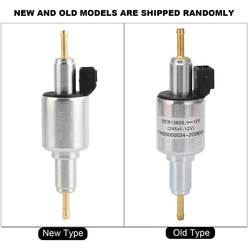 12V Parking Heater Fuel Pump 65ml Stainless Steel High Performance