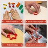 JUST CUTTERS Maple Leaf Shape Cutters | Set of 5